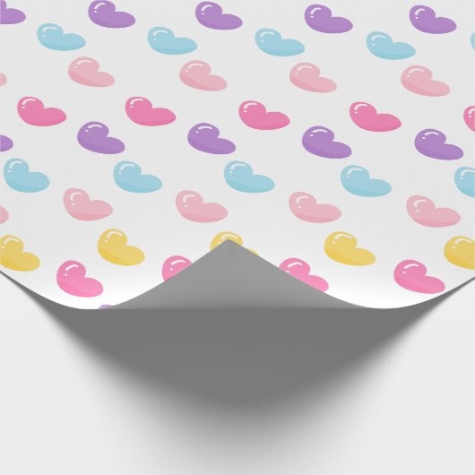 Pop Art Print Geschenkpapier (Ecke)