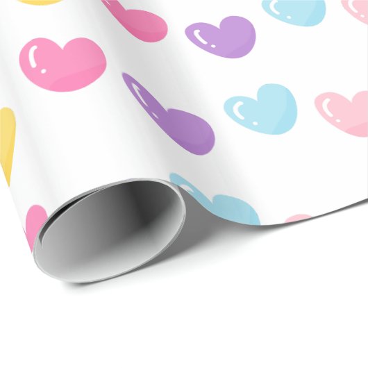 Pop Art Print Geschenkpapier (Rolleneckpunkt)