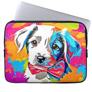 Pop Art Puppy Laptopschutzhülle