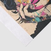 PoP Art Queen1.5 Seidenpapier (Ausschnitt)