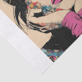 PoP Art Queen2 Seidenpapier (Ausschnitt)