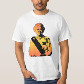 Pop Art Queen Elizabeth T-Shirt (Vorderseite)