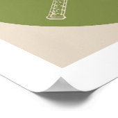 Pop Art Racquetball Poster (Ecke)