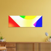 Pop Art Reflektion Leinwanddruck (Insitu (Wohnzimmer))