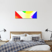 Pop Art Reflektion Leinwanddruck (Insitu (Schlafzimmer))