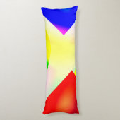Pop Art Reflektion Seitenschläferkissen (Rückseite (Vertikal))