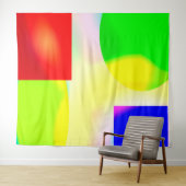 Pop Art Reflektion Wandteppich (Beispiel (Horizontal))
