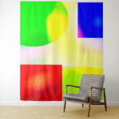 Pop Art Reflektion Wandteppich (Beispiel)