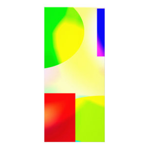Pop Art Reflektion Werbekarte