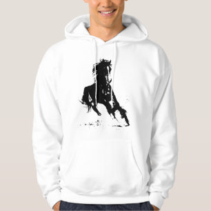 Pop Art Reiten Hoodie