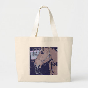 Pop Art Reiten Jumbo Stoffbeutel
