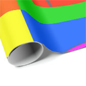 Pop Art Retro Psychedelic Toilettenpapier Vibrany Geschenkpapier (Rolleneckpunkt)