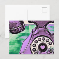 Pop Art Retro Telefon