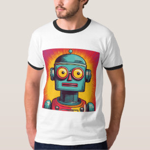 Pop Art Robot T-Shirt