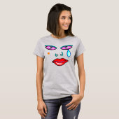 Pop Art Rockstar T-Shirt (Vorne ganz)