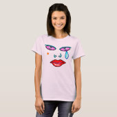 Pop Art Rockstar T-Shirt (Vorne ganz)