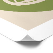 Pop Art Rugby Poster (Ecke)