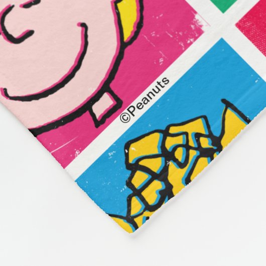 Pop Art Sally | Mod für Ihr Muster Fleecedecke (Ecke)