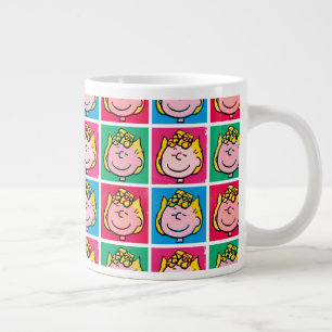 Pop Art Sally   Mod für Ihr Muster Jumbo-Tasse