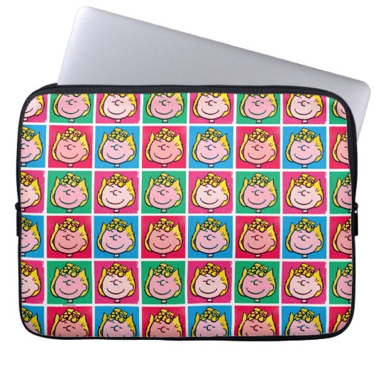 Pop Art Sally | Mod für Ihr Muster Laptopschutzhülle (Vorderseite)