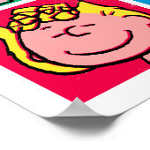 Pop Art Sally | Mod für Ihr Muster Poster (Ecke)