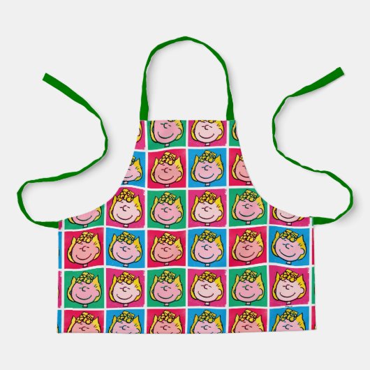 Pop Art Sally | Mod für Ihr Muster Schürze (Vorderseite)