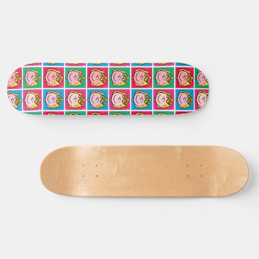 Pop Art Sally | Mod für Ihr Muster Skateboard (Horizontal)