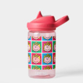 Pop Art Sally | Mod für Ihr Muster Trinkflasche (Links)