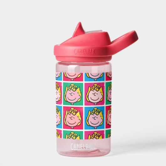 Pop Art Sally | Mod für Ihr Muster Trinkflasche (Links)