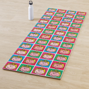 Pop Art Sally   Mod für Ihr Muster Yogamatte
