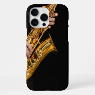 Pop-Art-Saxophonspieler – Buntes Jazz iPhone 16 Pro Max Hülle