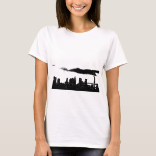 Pop Art Schwarz-weiß NYC New York City T-Shirt
