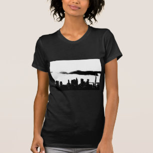 Pop Art Schwarz-weiß NYC New York City T-Shirt
