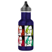 Pop Art Self Portrait Edelstahlflasche (Rechts)