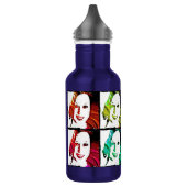 Pop Art Self Portrait Edelstahlflasche (Links)