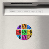 Pop Art Shakespeare Magnet (In Situ (Geschirrspüler))