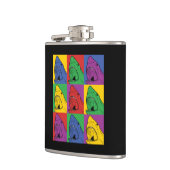 Pop Art Shark Flachmann (Links)