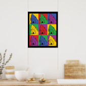 Pop Art Shark Poster (Küche)
