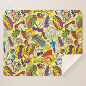 Pop Art Sherpadecke (Vorderseite (Horizontal))