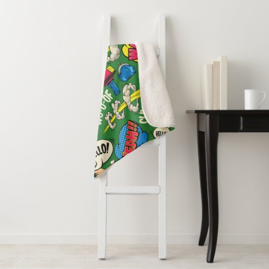 Pop Art Sherpadecke (Beispiel)