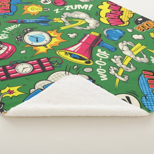 Pop Art Sherpadecke (3/4)