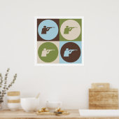 Pop Art Shooting Poster (Küche)