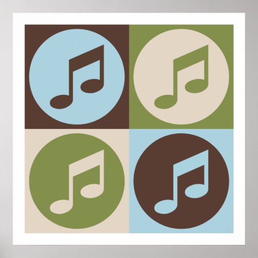 Pop Art Singing Poster (Vorne)