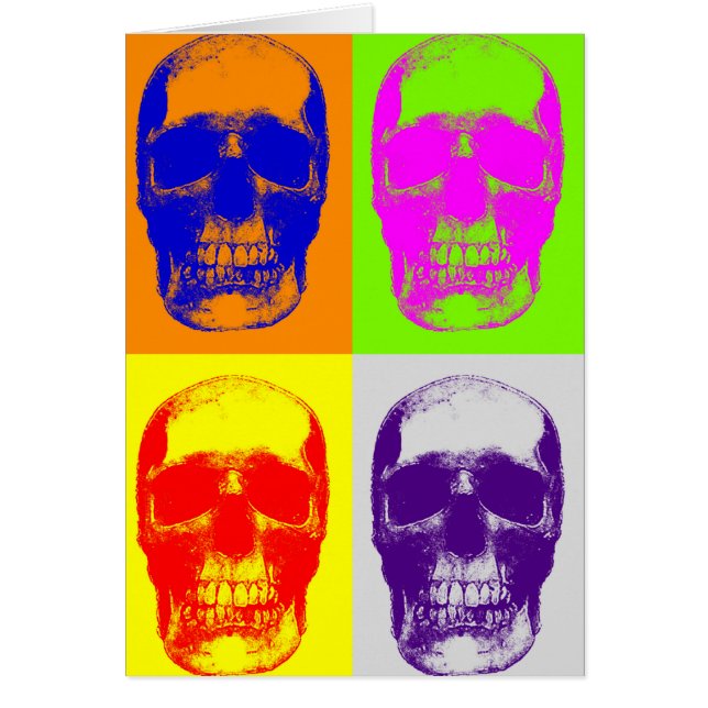 Pop Art Skull (Vorne)
