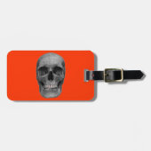 Pop Art Skull-Gepäckmarke Gepäckanhänger (Vorderseite horizontal)