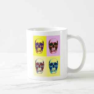 Pop Art Skull Kaffeetasse