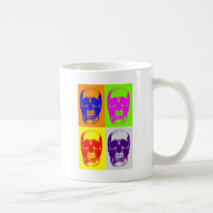 Pop Art Skull Kaffeetasse