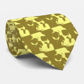 Pop Art Skull Krawatte (Gerollt)