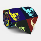 Pop Art Skull Neck Ties Krawatte (Gerollt)