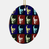 Pop Art Skull Ornamente (Rechts)